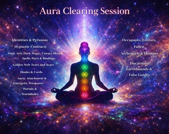 Sessione di purificazione dell'aura