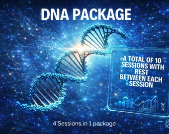 Pacchetto di attivazione del DNA: DNA a 12 filamenti e DNA dorato - 3 sessioni