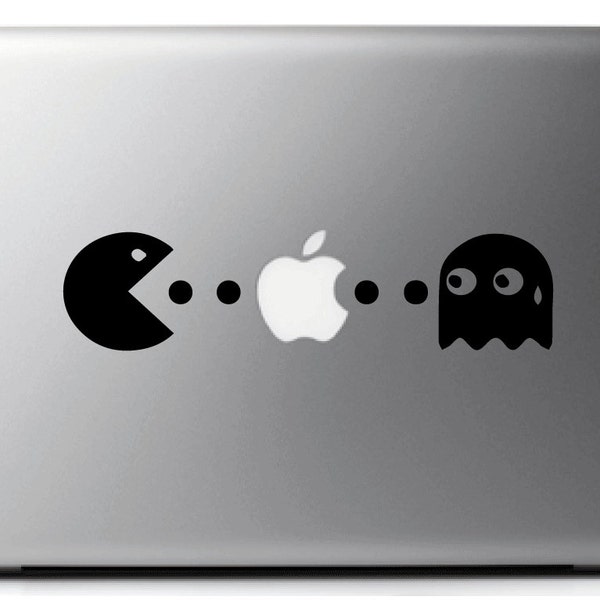Stickers, decal vintage videogame, for MAC - MacBook pro air 11, 13, 15, 17''