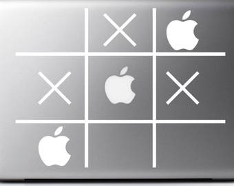 Sticker decal APPLE TRIS, suitable for Mac - MacBook pro air 13'' 15''