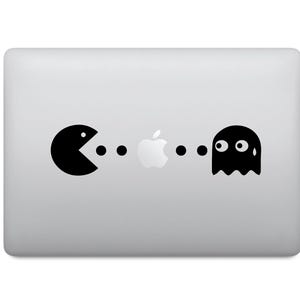 Stickers, decal PACMAN MINI, for MAC - MacBook pro air 11, 13, 15, 17''