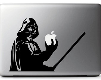 STICKERS for Mac DARTH VADER Star Wars - Macbook Pro Air 11, 13, 15, 17'' stickers macbook pro,  star wars macbook decal, star wars addicted