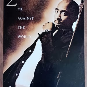 2Pac Tupac Me Against The World Poster originale del 1999