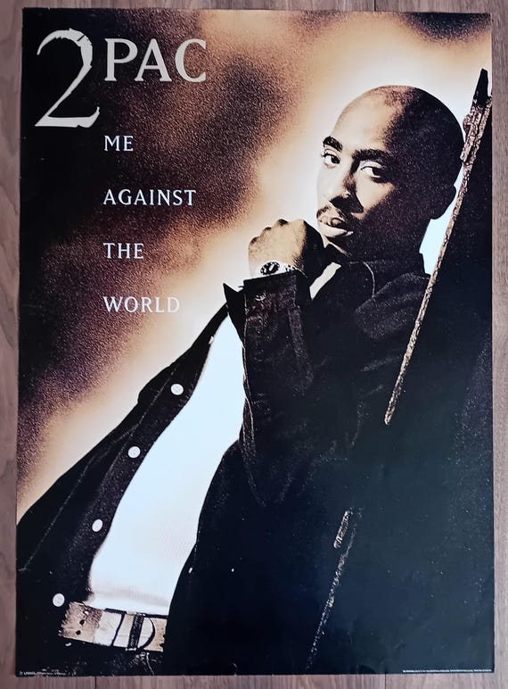 2pac Tupac Me Against the World Original 1999 Poster - Etsy