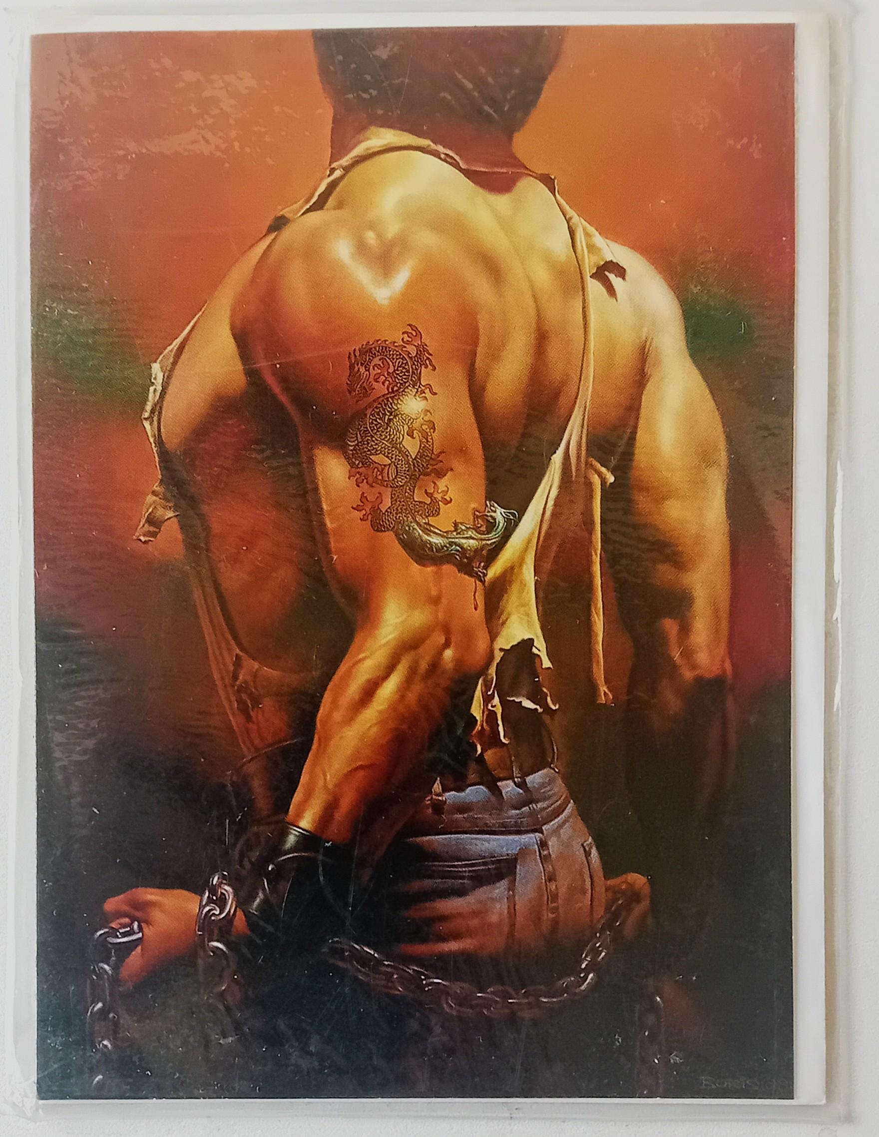 Tattoo - Art by Boris Vallejo Original 1983 Verkerke Greeting Card
