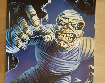 Iron Maiden authentisches 2008 Promo Poster