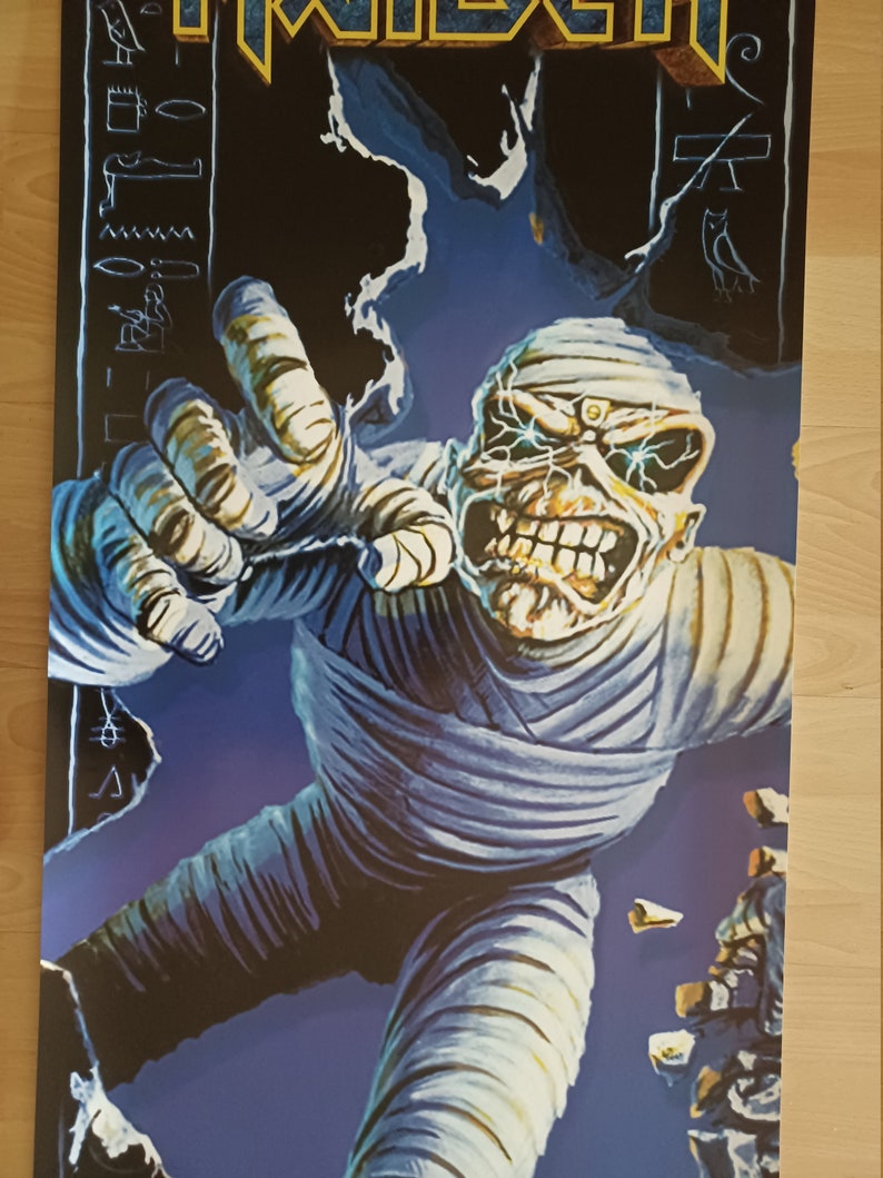 Iron Maiden Authentic Licensed Huge 2008 Promo Poster image 1