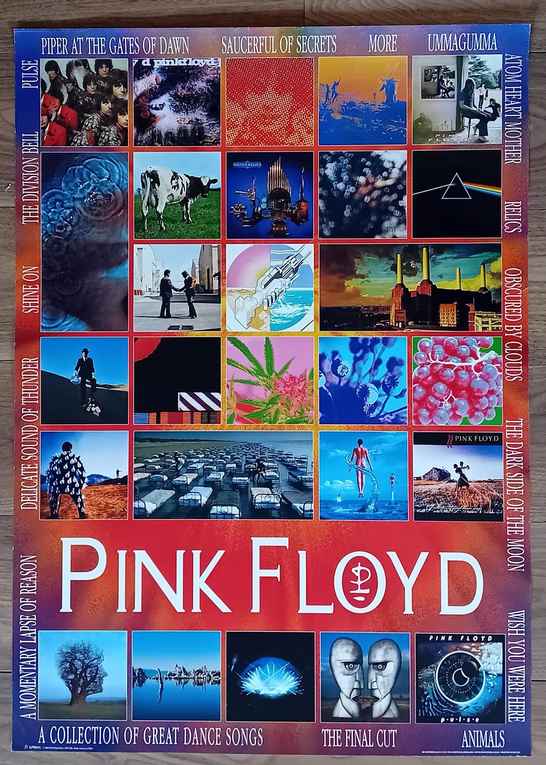 Pink Floyd Original 2000 Poster - Etsy
