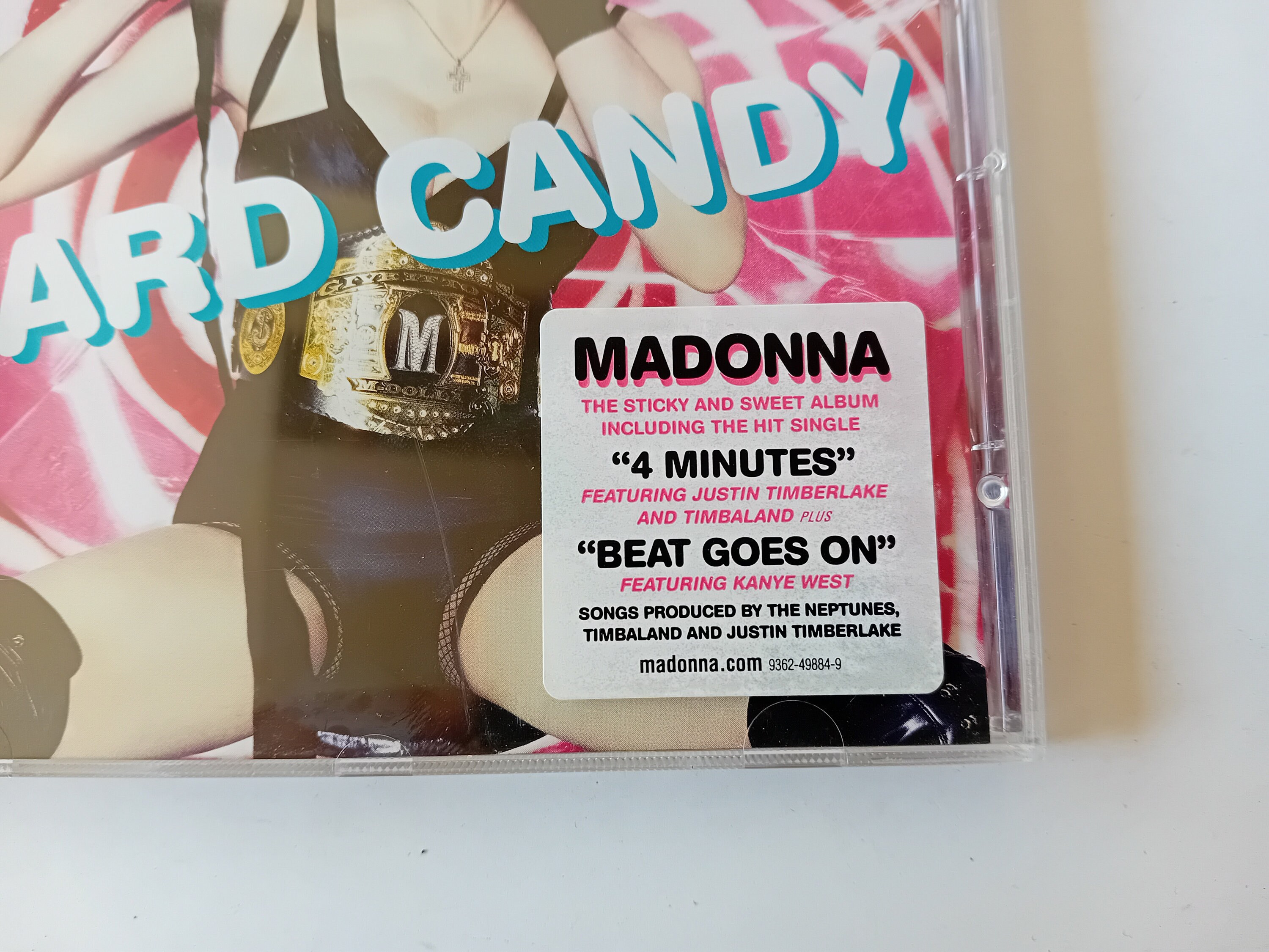 Madonna Hard Candy CD 2008 Brand New - Etsy