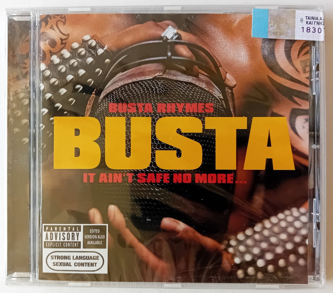 Busta Rhymes It Ain't Safe No More2002 CD (J Records) Brand New