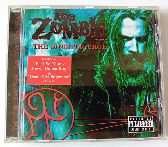 Rob Zombie the Sinister Urge CD 2001 Brand New - Etsy