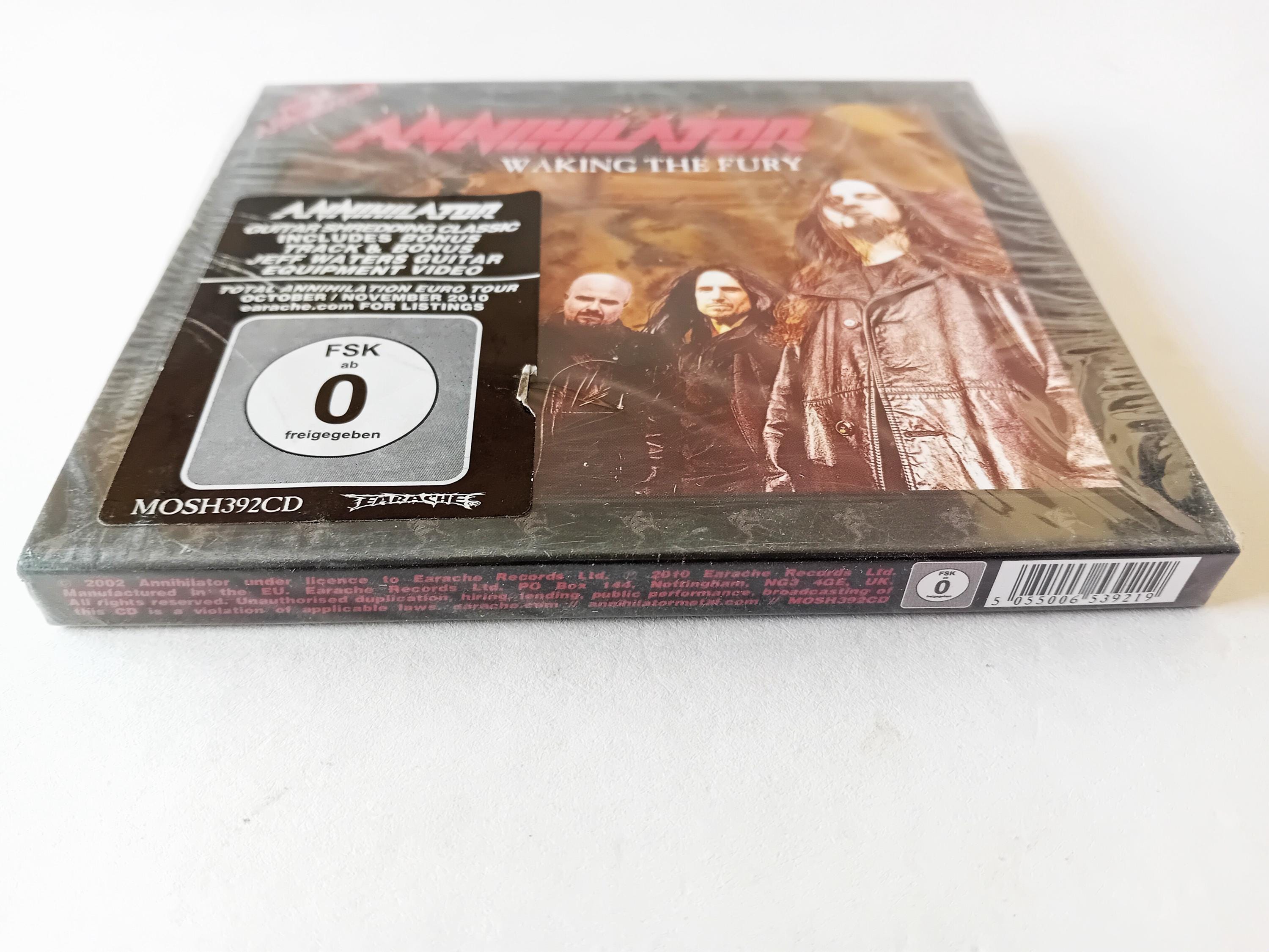Annihilator - Waking the Fury 2010 CD Brand New Sealed - Etsy