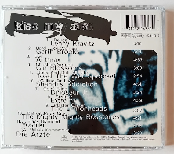 Kiss My Ass - Classic Kiss Regrooved 1994 CD - Etsy