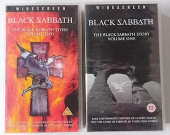 Black Sabbath - Story Video Kassettenbänder Vol 1 & 2 - 2002 PAL