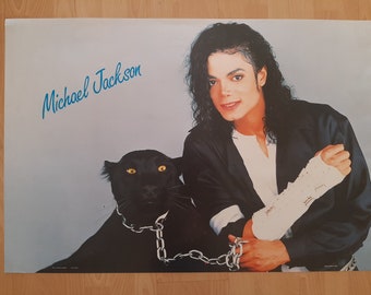 Michael Jackson Authentic Vintage 1990's Poster