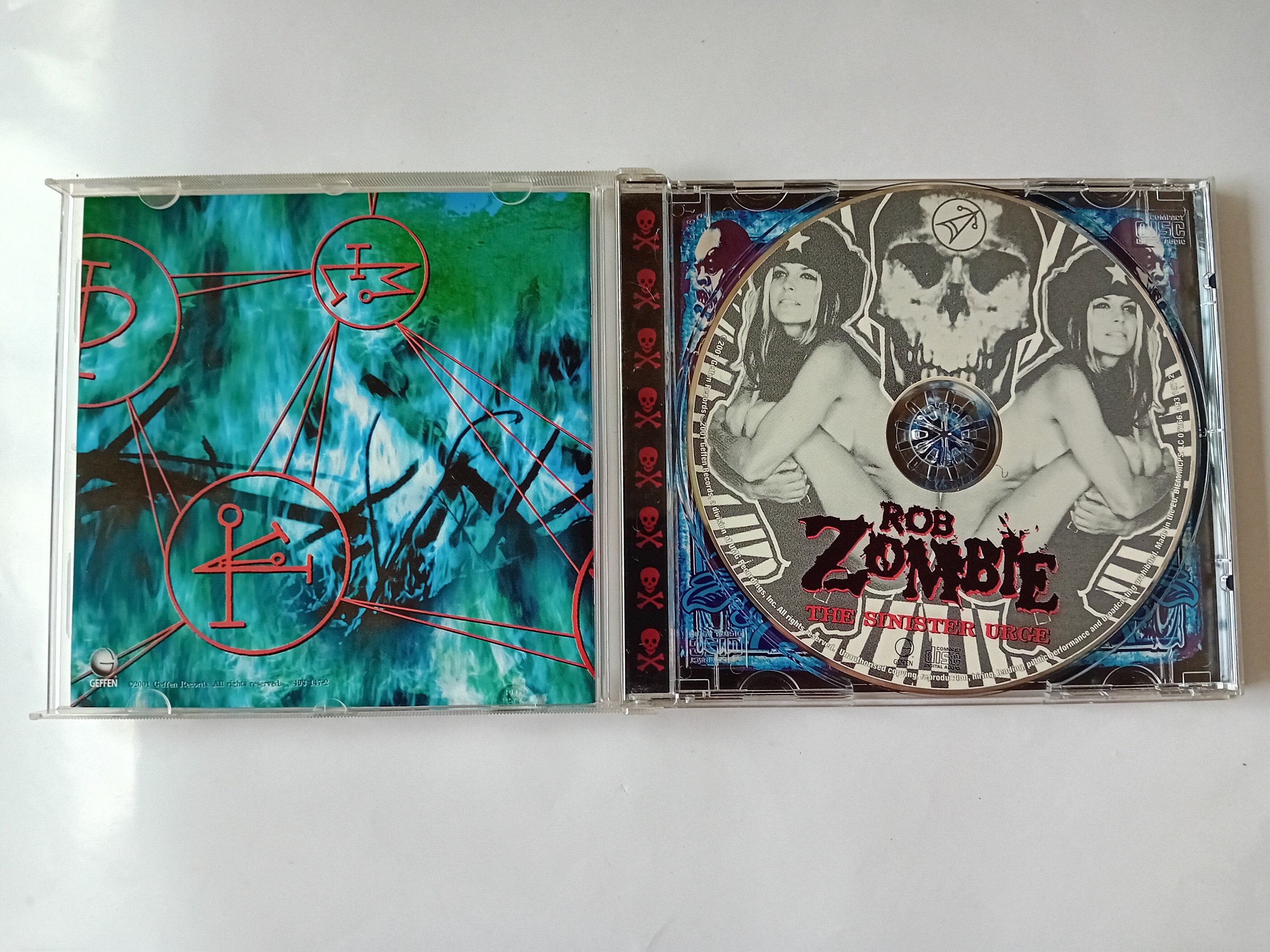 Rob Zombie the Sinister Urge CD 2001 Brand New - Etsy