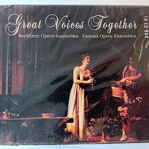 May include: A 10 CD box set titled "Great Voices Together" featuring two women in white dresses singing on a stage. The text "Berühmte Opern-Ensembles · Famous Opera-Ensembles" is printed below the title.