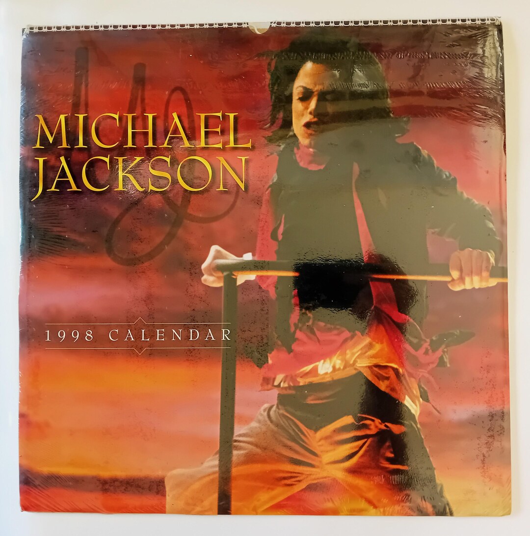 Michael Jackson 1998 Vintage Calendar Sealed - Etsy