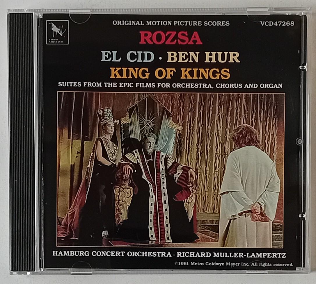 Miklos Rozsa: El Cid, Ben Hur, King of Kings - 1986 Remastered CD