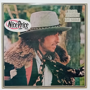 Bob Dylan - Desire Vinyl 1985 &#39;Nice Price&#39; Mispress Made in England