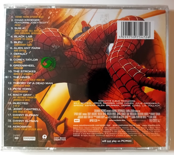 Spider-man Music From and Inspired by CD 2002 Brand New Sealed - Etsy