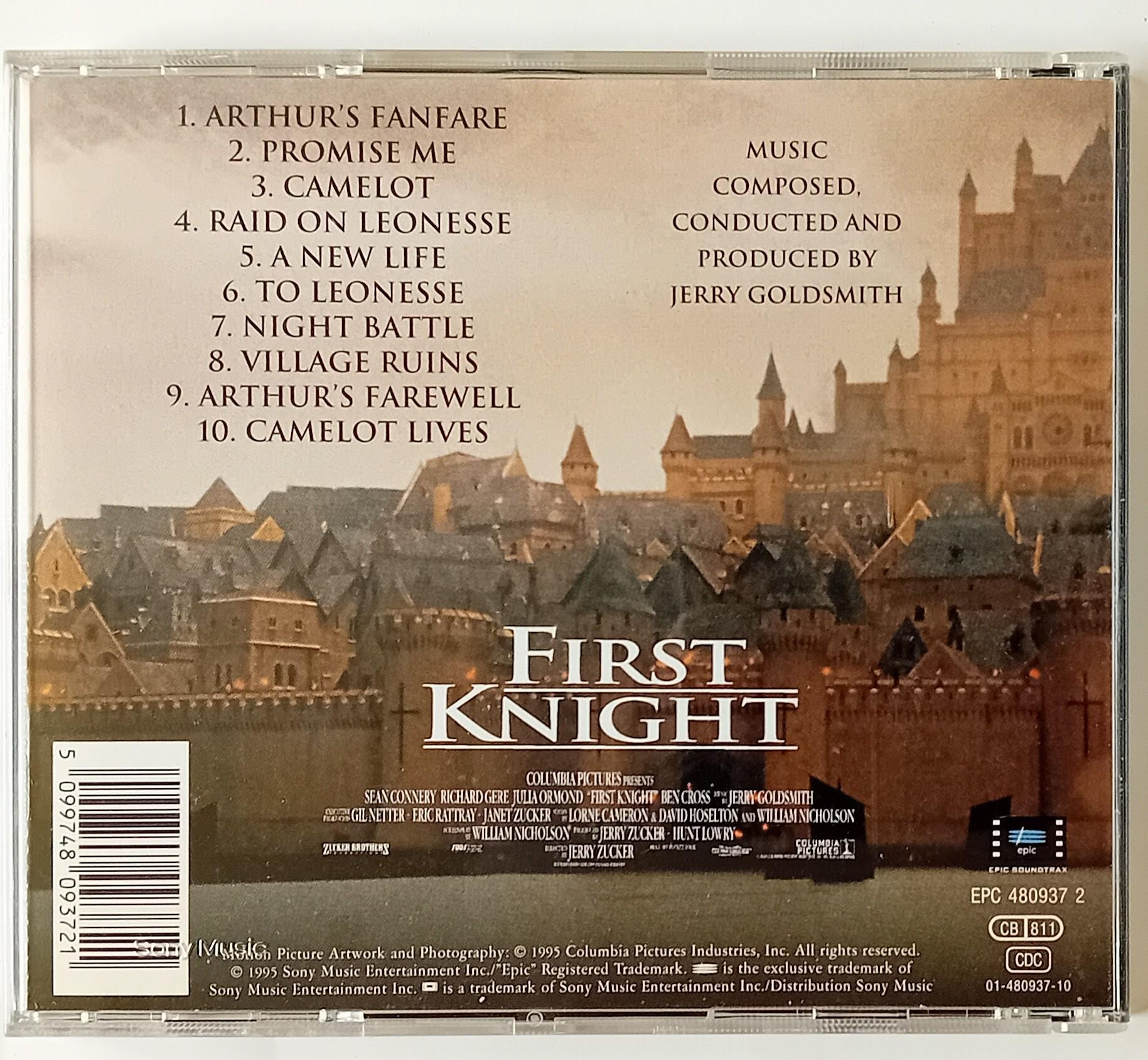 First Knight - Jerry Goldsmith - Original Motion Picture Soundtrack CD ...