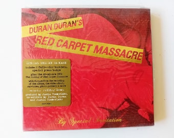 Duran Duran Red Carpet Massacre CD & DVD 2007 Special Edition Brand New Sealed