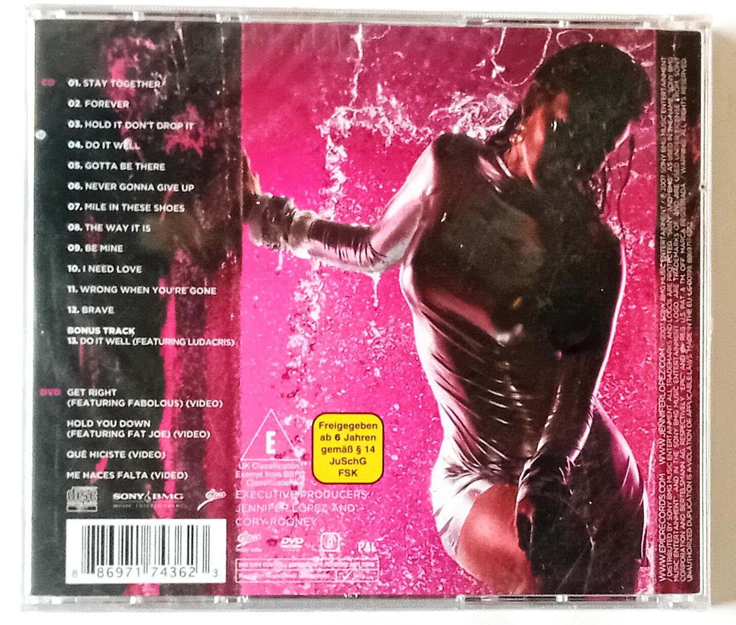 Jennifer Lopez - Brave CD & DVD Deluxe Edition 2007 Brand New