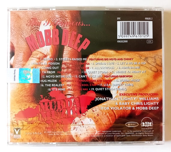 Mobb Deep Murda Muzik CD 1999 Brand New Sealed - Etsy
