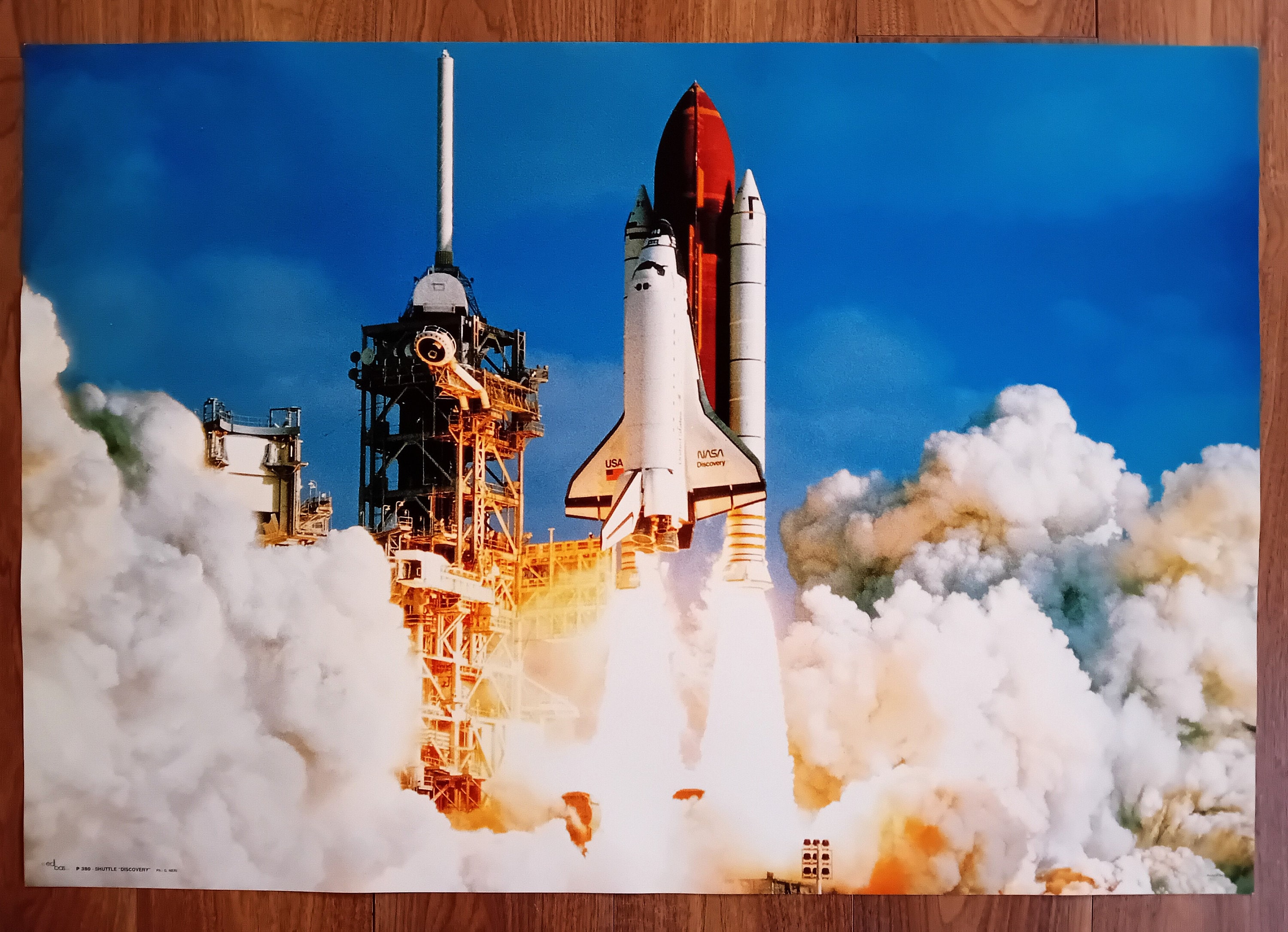 NASA 1980年 スペースシャトル ポスター NASA SHUTTLE 