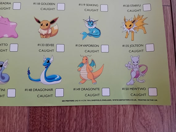 Pokemon Gotta Catch 'em All Original 2000 Vintage Poster - Etsy