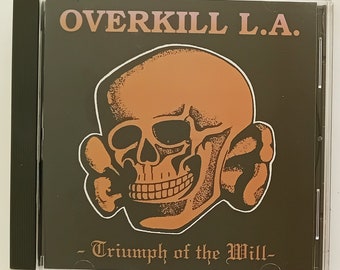 Overkill L.A. - Triumph Of The Will 1992 CD Brand New