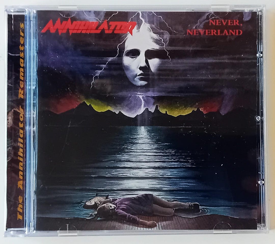 Annihilator - Never Neverland CD 1998 (gold Edition) Remastered