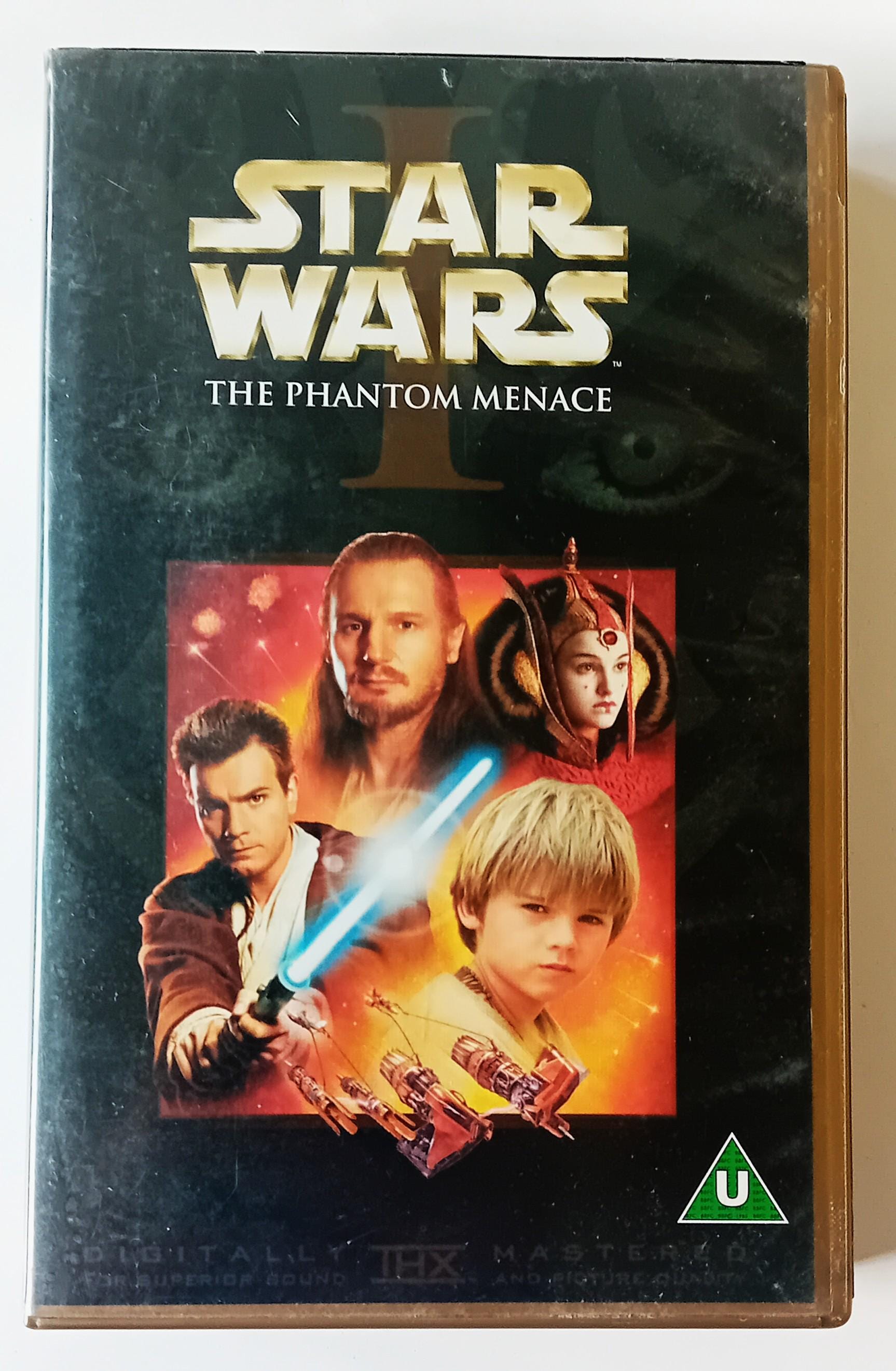 スター・ウォーズ エピソード1 ファントム・メナス VHS PALテープ