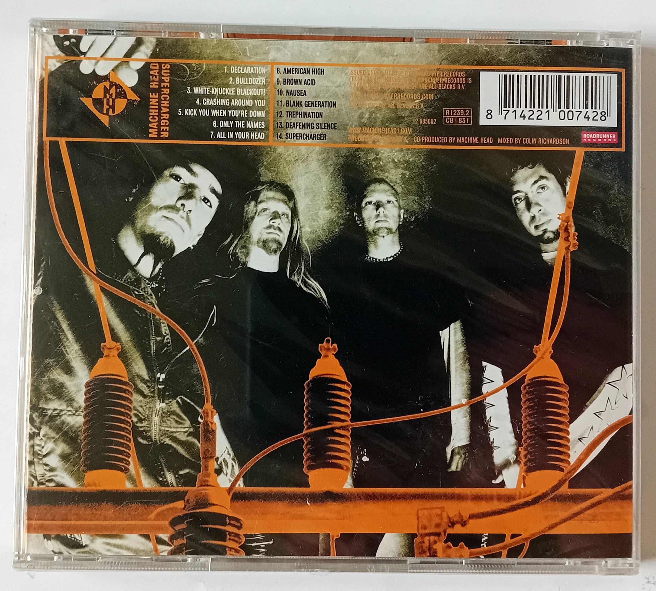 Machine Head Supercharger CD 2001 Brand New Sealed - Etsy