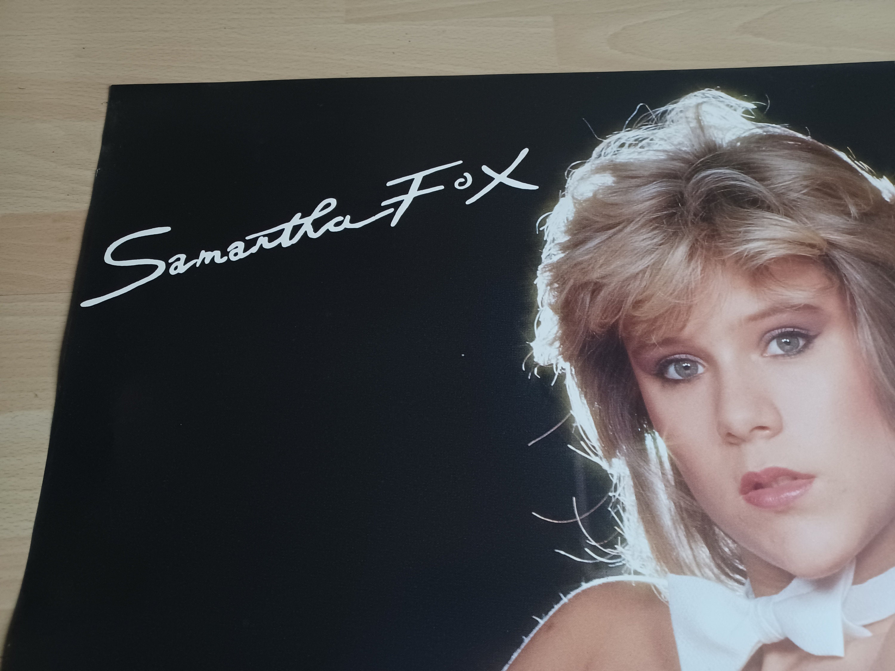 Samantha Fox Authentic 1987 Vintage Poster Etsy