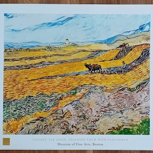 Vincent Van Gogh - Original 1998 Museum of Fine Art Boston Large Print