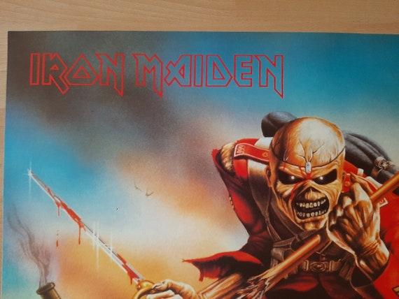 Iron Maiden Authentic 1980's Vintage Poster - Etsy