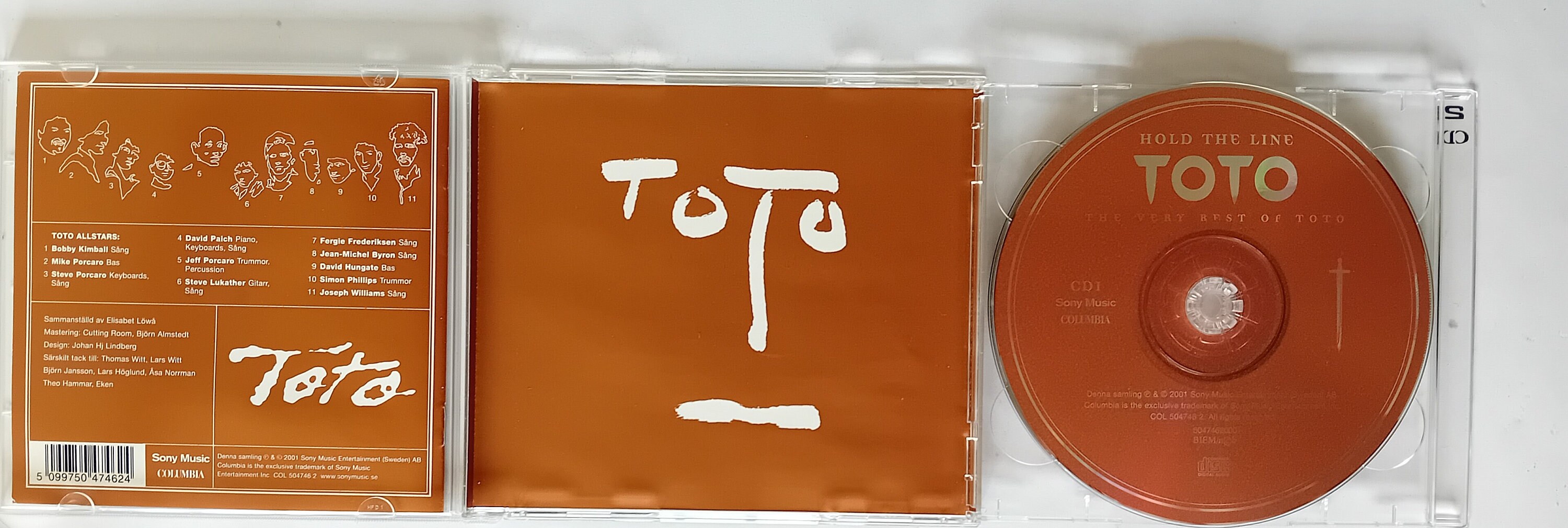 Toto - Hold the Line (the Very Best of Toto) 2CD 2001 Brand New - Etsy