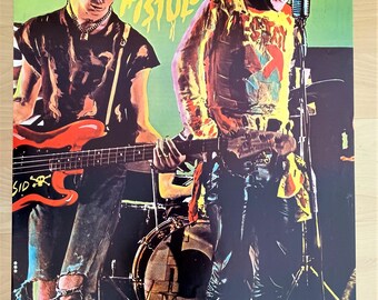 Sex Pistols Authentic 1980's Large Italian Poster - Etsy