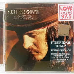 Zucchero - All The Best CD 2007 Novo em folha
