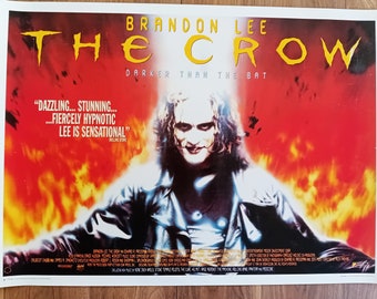 The Crow Brandon Lee Original Licensed 1994 Poster