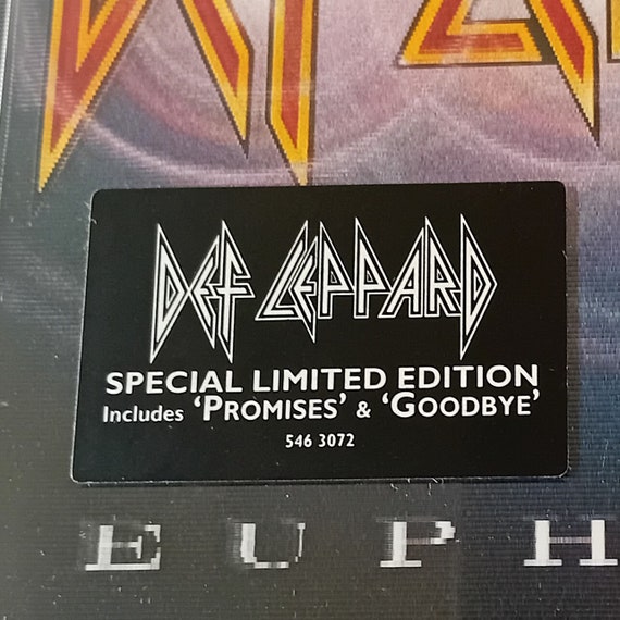 Def Leppard - Euphoria CD Special Limited Edition 1999 New - Etsy