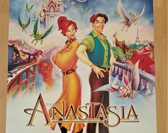Anastasia Original Licensed 1998 Poster