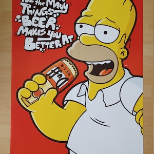 The Simpsons authentic Licensed 2010 Poster