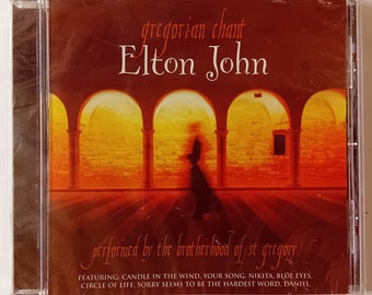 The Brotherhood of St. Gregory - Gregorian Chant Elton John CD 2003 Brand New Sealed