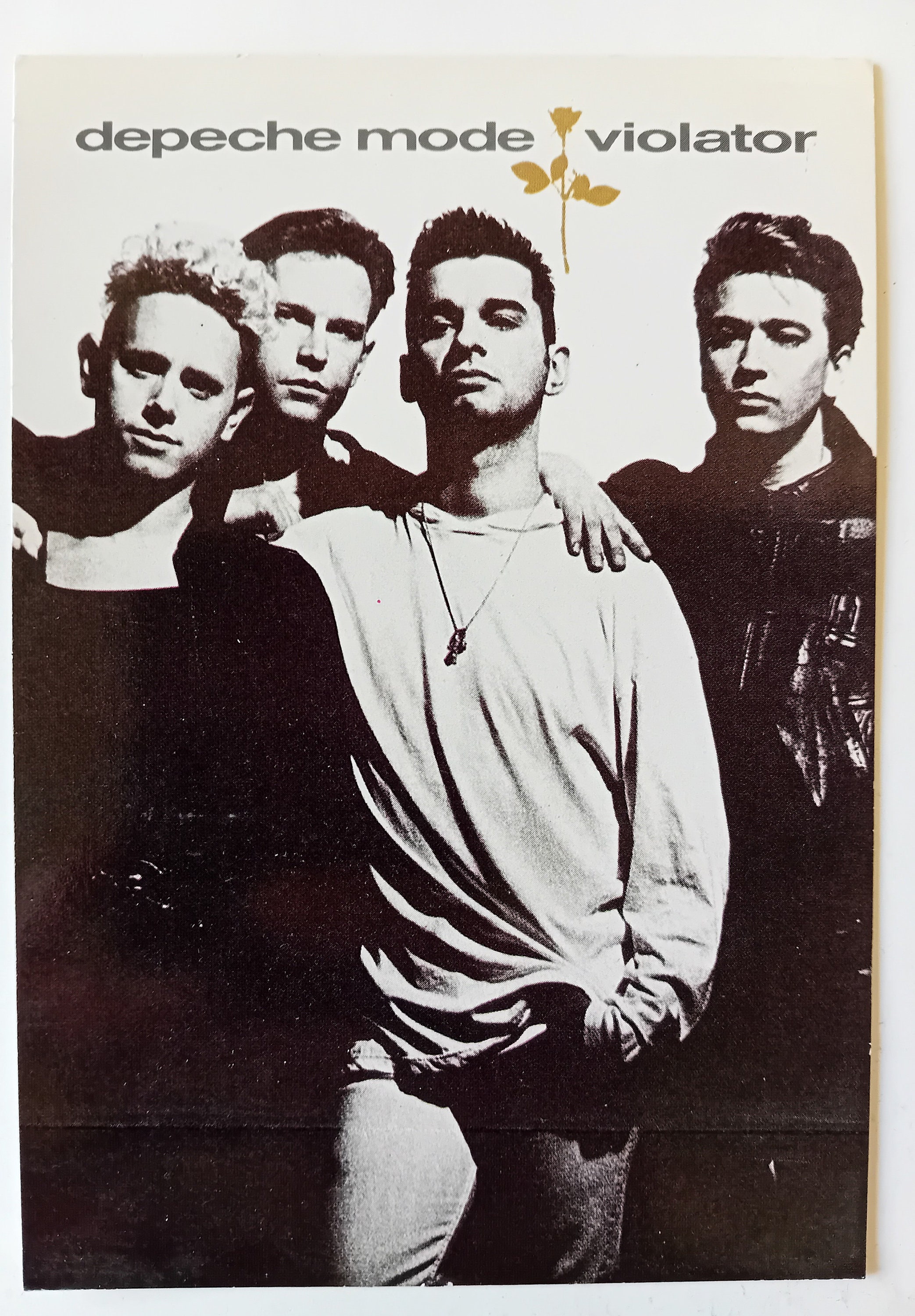 Depeche Mode Violator Original Vintage 1990's Postcard - Etsy