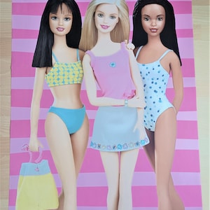 Barbie Authentic Licensed 2000 Poster