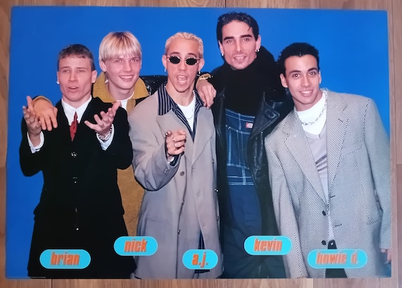 Backstreet Boys Original 1990's Poster - Etsy