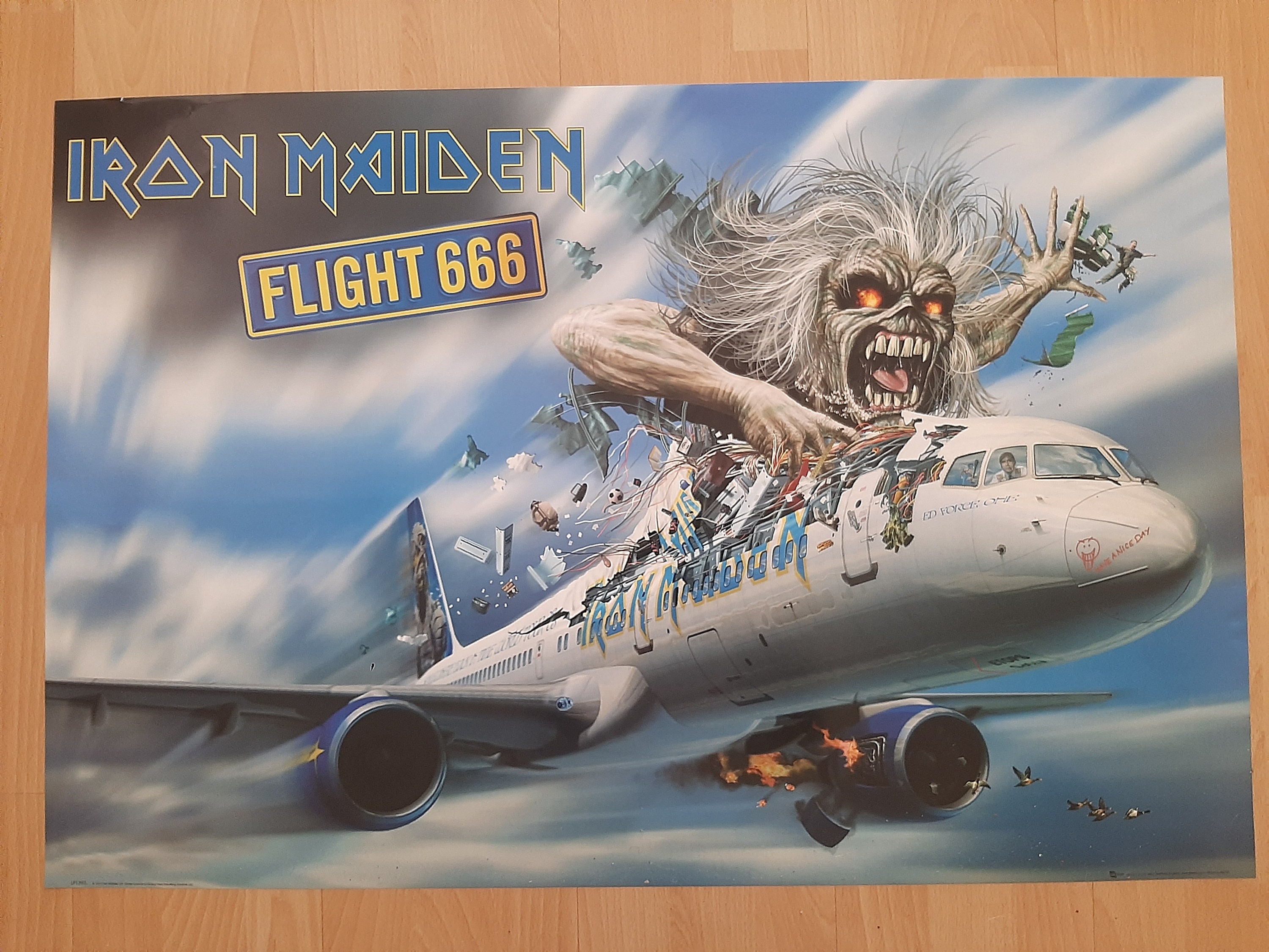 Iron Maiden Flight 666 Authentic 2010 Poster - Etsy